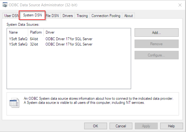MS SQL ODBC driver for Power BI