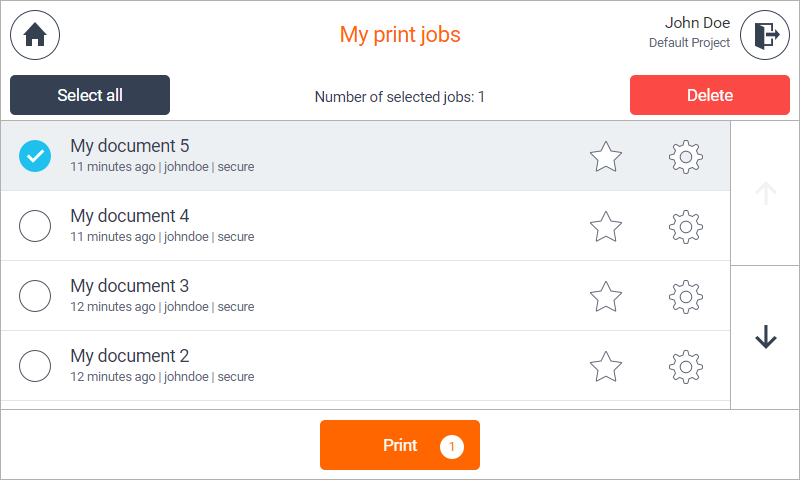 YSOFT_print_app_pagination_selected_job.png