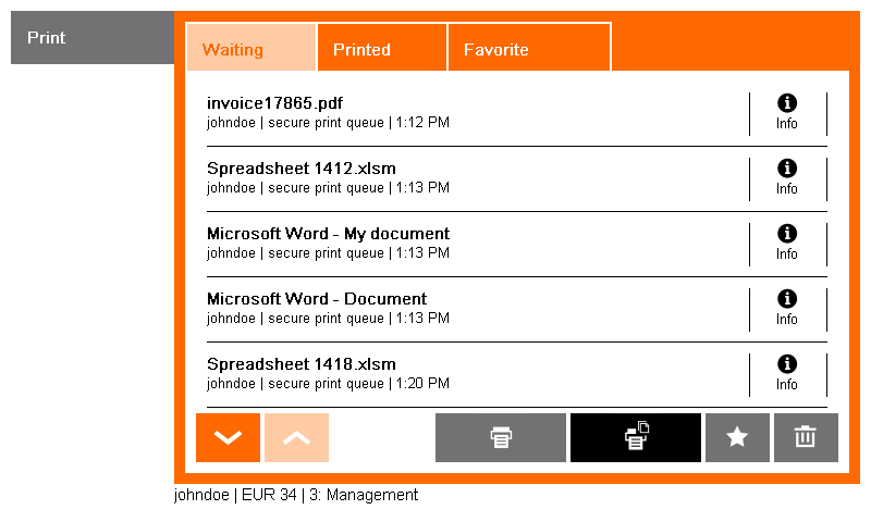 SafeQ6 KM Terminal Embedded waitting.png