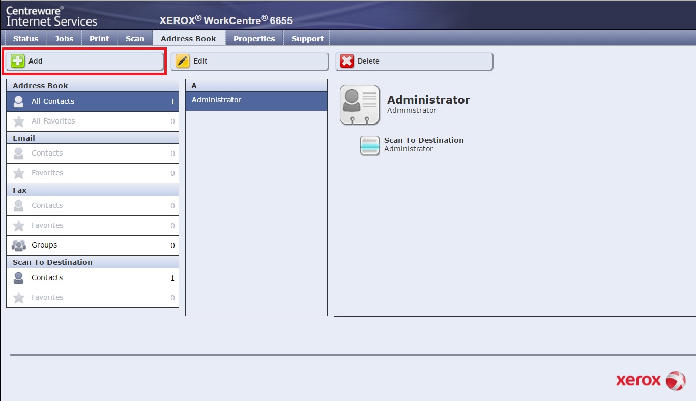 Configuring Xerox devices for Scanning with YSoft SafeQ hardware