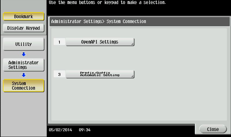 Konica Minolta - Configure SSL via MFD panel | YSoft SAFEQ